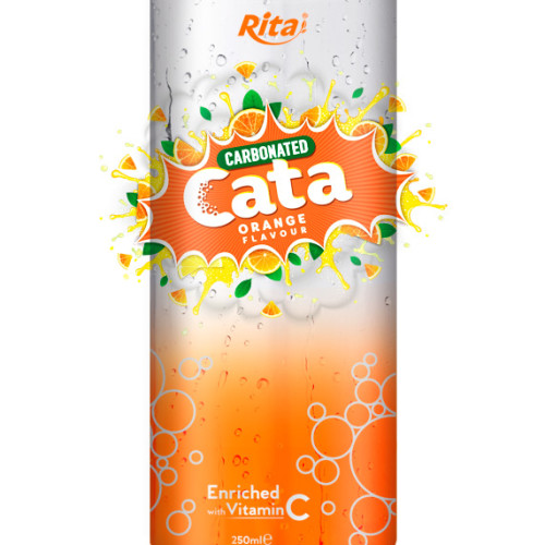 250ml Carbonated Orange Flavor Drink